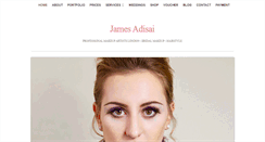 Desktop Screenshot of jamesadisai.com
